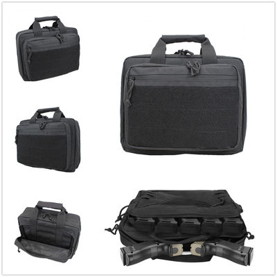 Pistol Range Gun Bag Shooting ODM Service With Lockable Compartment