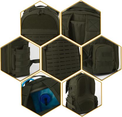 Molle Modular Design Military Tactical Backpack 35L Army Green