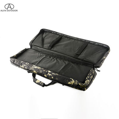 Alfa Camo Tactical Rifle Gun Bag With Backpack Strap For Outdoor Use
