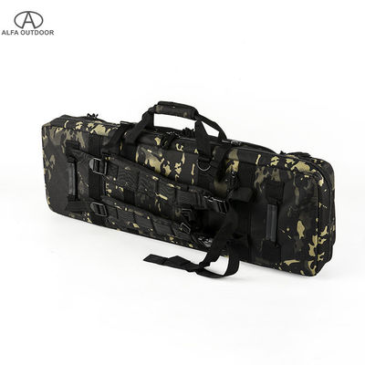 Alfa Camo Tactical Rifle Gun Bag With Backpack Strap For Outdoor Use