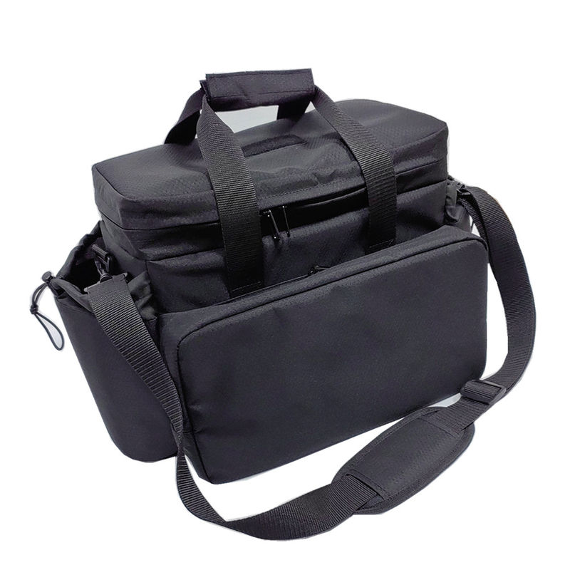 Customized Logo Tactical Gun Range Bag Deluxe Pistol Shooting Range Duffle Bags For Shooting Range Outdoor Hunting