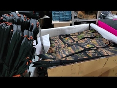 600 Denier ledernes Scoped-Gewehr-Kasten PVC-Polyester mit 3 zusätzlichen Taschen